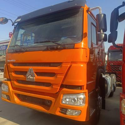 China Used Sinotruk HOWO 6X4 Trailer Head Tractor Horse Tipper Truck Initial Payment Option for sale