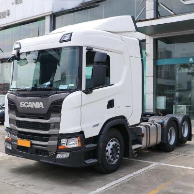 China Scania G-Series 450 HP Heavy-Duty Truck with National VI Compliance and 6X2r Transmission for sale