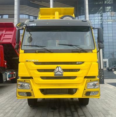 China Schwerlastwagen HOWO 6/4 Diesel-Dump-Truck Transportwagen mit Sta-Elektro-System zu verkaufen