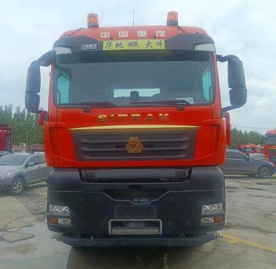 China Shandeka Remolque Tractor de segunda mano 6X4 Tractor Camión delantero con dirección hidráulica en venta