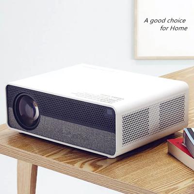 China Support 3D TV FHD 1080p 6000lumens Ready Home Video Multi-interface Projector with VGA, USB, HD-MI, SD for sale