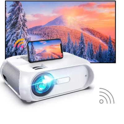 China [New Upgraded High Lumens 5500 Mini 1080p Projector] Full HD Home Theater 4k LCD Ready 3D LED 1080P Portable Projector for sale