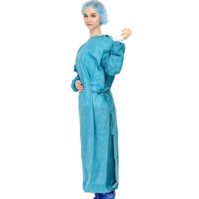 China Disposable Surgical Gown Eco - Friendly Disposable Surgical Gown With Hand Towels for sale