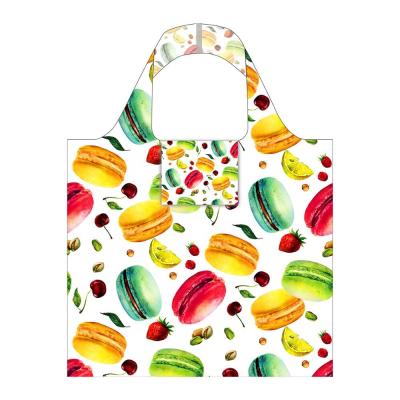 China Reclycled Custom Personalized Printing Reusable Polyester Shopping Bag for sale