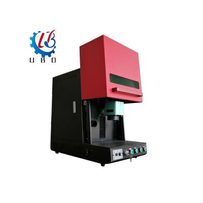 China Affordable 3D 20w 30w Mini Fiber Laser Marking Machine Portable UBO Mini CNC Fiber Laser Marker Marhinery for sale