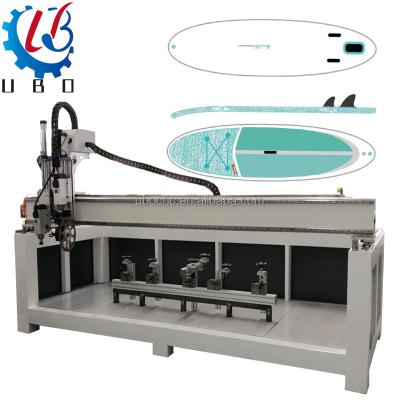 China Ubo Surfboard Foam CNC Surfboard Shape Router Drilling Machine CNC Milling Surfboard Surfboard Forming Machinery for sale