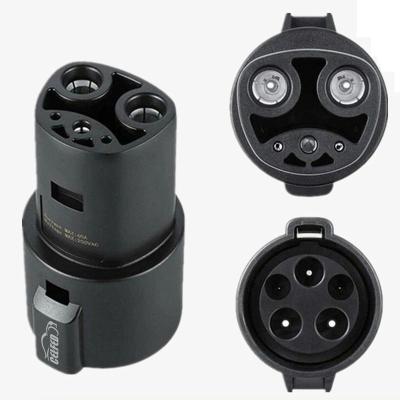 China J1772 EV Charging Adapter Plug 32A Electric Vehicle Car EV Plug Type 1 Thermoplastic Electric Vehicle Connector Charger for sale