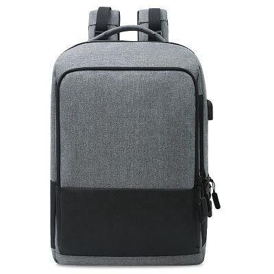 China With USB New Product Men's School Computer Bag Custom Pack Unisex Traveling Laptop Backpack for sale