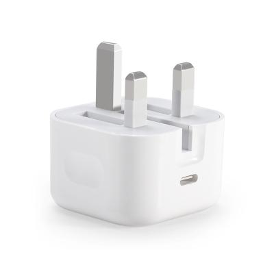 China UK Plug 5W/12W/20W Safe Charger For Apple iPhone 12 Pro PD Max Fast Power Charging USB C Power Adapter 5V/3A 9V/2.22A for sale