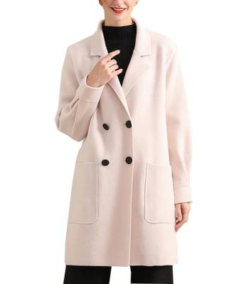 China Wholesale Latest Fashion Womens Anti-Wrinkle Jacket Belt Cross Belt Trench Coat for sale