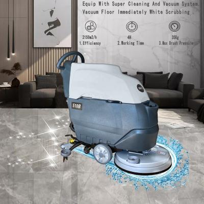 China MLEE-510B Hotels Timber Terrazzo Cleaning Industrial Ceramic Tile Floor Washing Machine Scrubber for sale