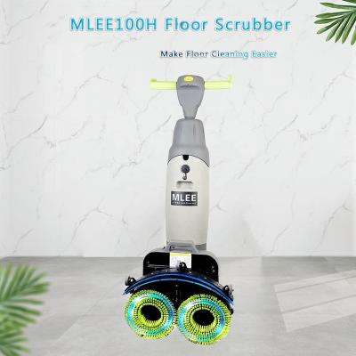 China Hotels MLEE 100H Home Automatic Washing Machine Restaurant Floor Floor Cleaning Scrubber for sale