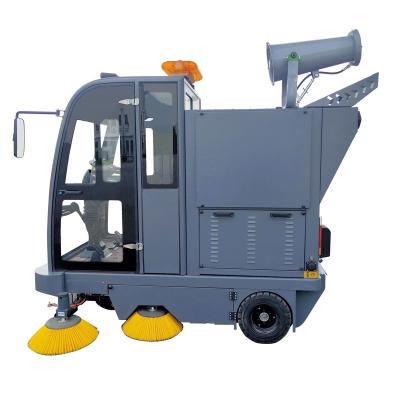 China MLEE3000 Hotels Sweeper Water Gun And High Pressure Sprayer All In One Road Floor Sweeper for sale