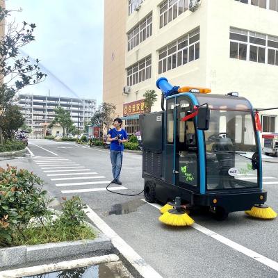 China MLEE3000 48V Non-Toxic High Pressure Water And Sprayer Road Sweeper Floor Cleaning Machine for sale