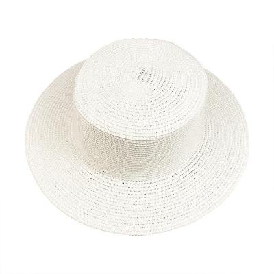 China Hot Selling Solid Picture Ladies Sun Bundle Panama Beach Women Summer Straw Hats Wholesale for sale