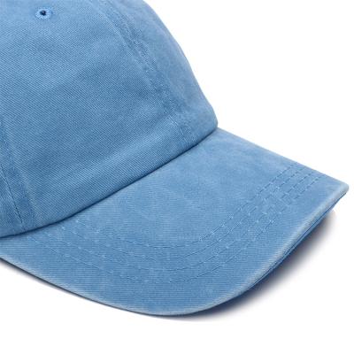 China Waterproof Vintage Cotton Washed Distressed Hats Twill Plain Sports Adjustable Dad Hat for sale