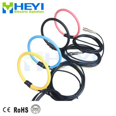 China Current flexible current transformer for 1A - 10000A measuring 40mV/80mV/100mV output when 1000A BNC clamp-on flexible rogowski coil for sale