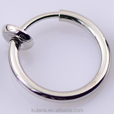 China CLASSIC Hot Clip On Vibrating Body Nose Lip Nipple Rings Stud Hoop Earrings Septum for sale