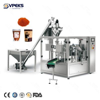 China Food Milk Powder Coffee Spices Powder Doybag Type Automation Packing Machine with Factory Price for Sale for sale