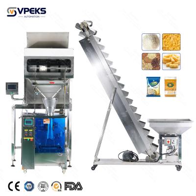 China Beverage High Precision Digital Sensor Four Head White Sugar Seeds Rice Snack Food Automatic Quantitative Dispensing Machine for Sale for sale