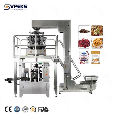 China Food VPEKS Hot Sell Combination Scale Doybag Sauces Powders Granules Packing Machine for sale