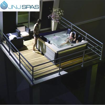 China Hot Tub Swimming Pool / Free Deck Spa New Designed For 5person for sale