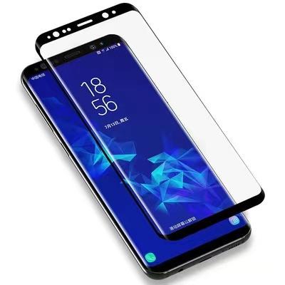 China Hotselling Mobile Phone Anti-fingerprint Screen Protector 9H3D Adhesive Clear Edge Full Glass Protector For Samsung Full Glue Screen Protector for sale