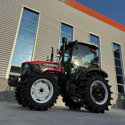 China Building Material Shops Hot selling price Farm agriculture Mini wheeled tractor 40 horsepower 50 horsepower 60 horsepower 70 horsepower 90 horsepower 10 for sale