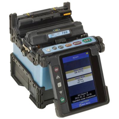 China Original FTTH Japan Fusion Splicer FSM-70S FSM-70S+ Optical Fiber Splicing Machine for sale