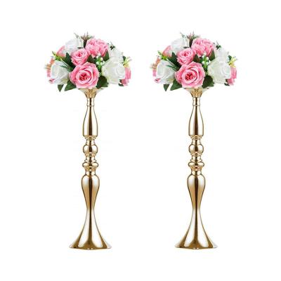 China Modern Design Metal Candlestick Handmade Table Dinner Decorative Wedding Decoration Candlestick for sale