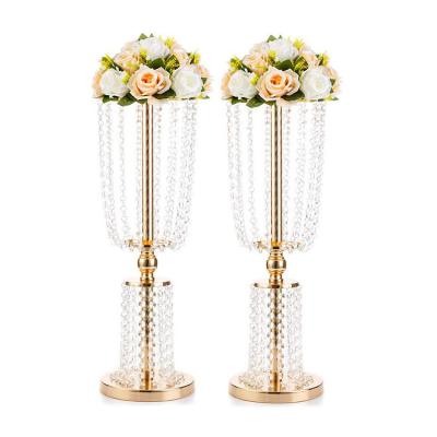 China Chinese Supplier Handmade Metal Flower Vase Holder Table Decoration Display Racks For Flowers for sale