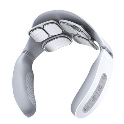 China Smart Wireless Neck Neck Massager 6 Heads for Neck Massage Spine Relief Instrument Accurate Massage and Deep Relaxation for sale