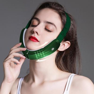 China Dual Face Chin V Line Lift Belt Chin Remover Skin Tightening Photon Therapy Face Slimming Massager Facial Lifting Device for sale