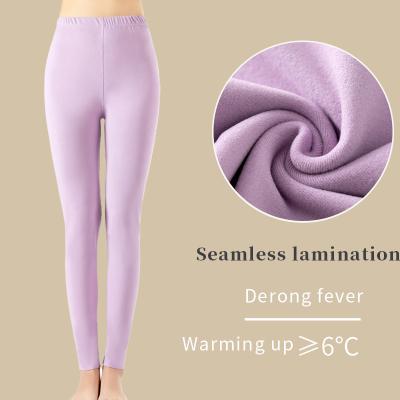 China Winter Gaiters Thermal Butt Lifting Bodysuit Breathable Push Up Plus Size Self Warmth Pants Thermal Underwear Woman Long Johns for sale