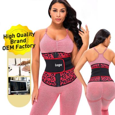 China Durable Professional Waist Trainer Belt Design Soft Elastic Sweated Neoprene Tummy Control Waist Trainer Neoprene for sale