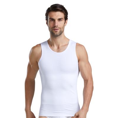 China QUICK DRY men's waist trimmer workout tank top suit men's vest factory supply hot jumpsuit for sale