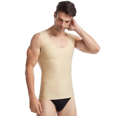 China QUICK DRY men's shapewear underwear plus size tummy control slim section fullbody shapewear nude soft elastic stretch shapers for sale