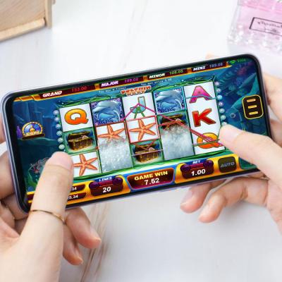 China Golden Dragon Online Fish Game Slot Game Development Mobile App Online Game Mobile Software Metal Game App for sale