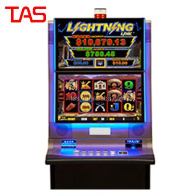 China Metal+Acrylic / Customize Latest Design 2021 Luxury Africa Machine Mario Double Screen Slot Game Game Machine for sale