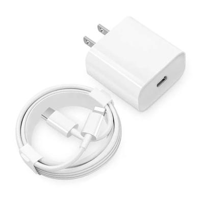 China Fast Charging Fast Power Supplier Apple iPhone 12/13 Fast Charging Wall Charger 20w Usb C Power Adapter For Iphone 12 /13 for sale