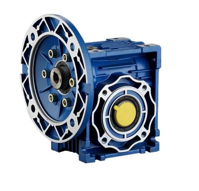 China Machine Tool Rated Power 0.06-15KW And 14-280rpm Output Gear NMRV Worm Reducer for sale