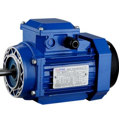 China MS Series Totally Enclosed Square Housing Three Phase Asynchronous Electric Motor for sale