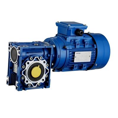 China Totally Enclosed Three Phase Copper Wire MS Electric Motor With NMRV Worm Reducer , Motor Reducer for sale