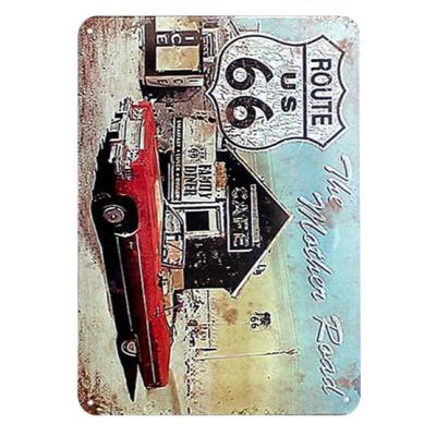 China Automotive Novelty Free Waterproof Tin Europe Design LOW MOQ Metal Plate Signs For Souvenir for sale