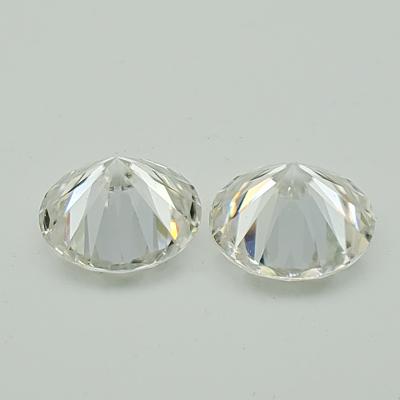 China Color play or fire hearts and arrows cut loose 7.5mm moissanite 1.5carat diamond DEF white color for sale