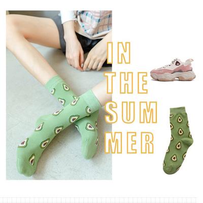 China Korean version of the cotton of the new sports socks women's socks in the stockings fruit socks ace fruit strawberry watermelon banana for sale