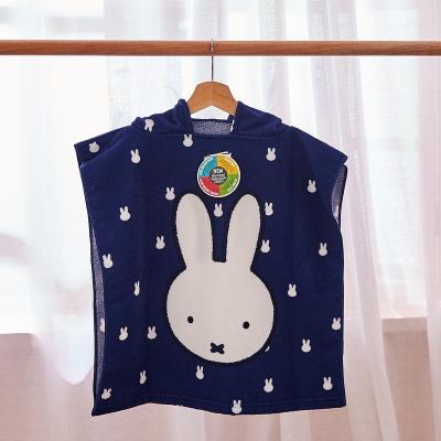 China Best Selling Cartoon Designs Bath Poncho Beach Poncho Cardboard Towel QUICK DRY for sale