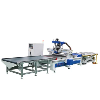 China Full Automatic Furniture Production Line CNC Wood Nesting Machine On Popular Sale à venda