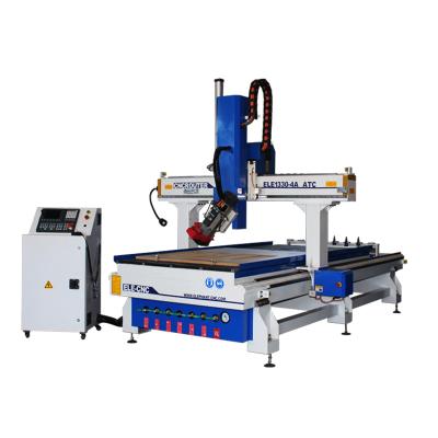 Cina Best Selling Hotels 3d cnc wood carving machine 4 axis ATC cnc router for promotion in vendita