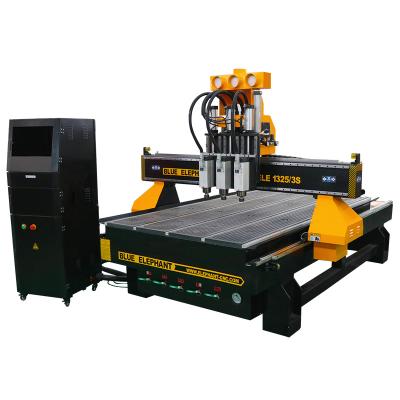 China Factory ELE 1325 High Quality CNC Door Wood Engraving Machine, CNC Router for Antique Furniture for sale